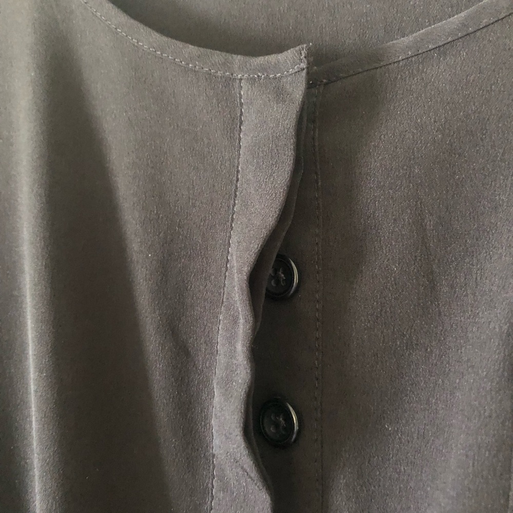 LOFT Black Long Sleeve Romper Size 0 - Picture 5 of 9
